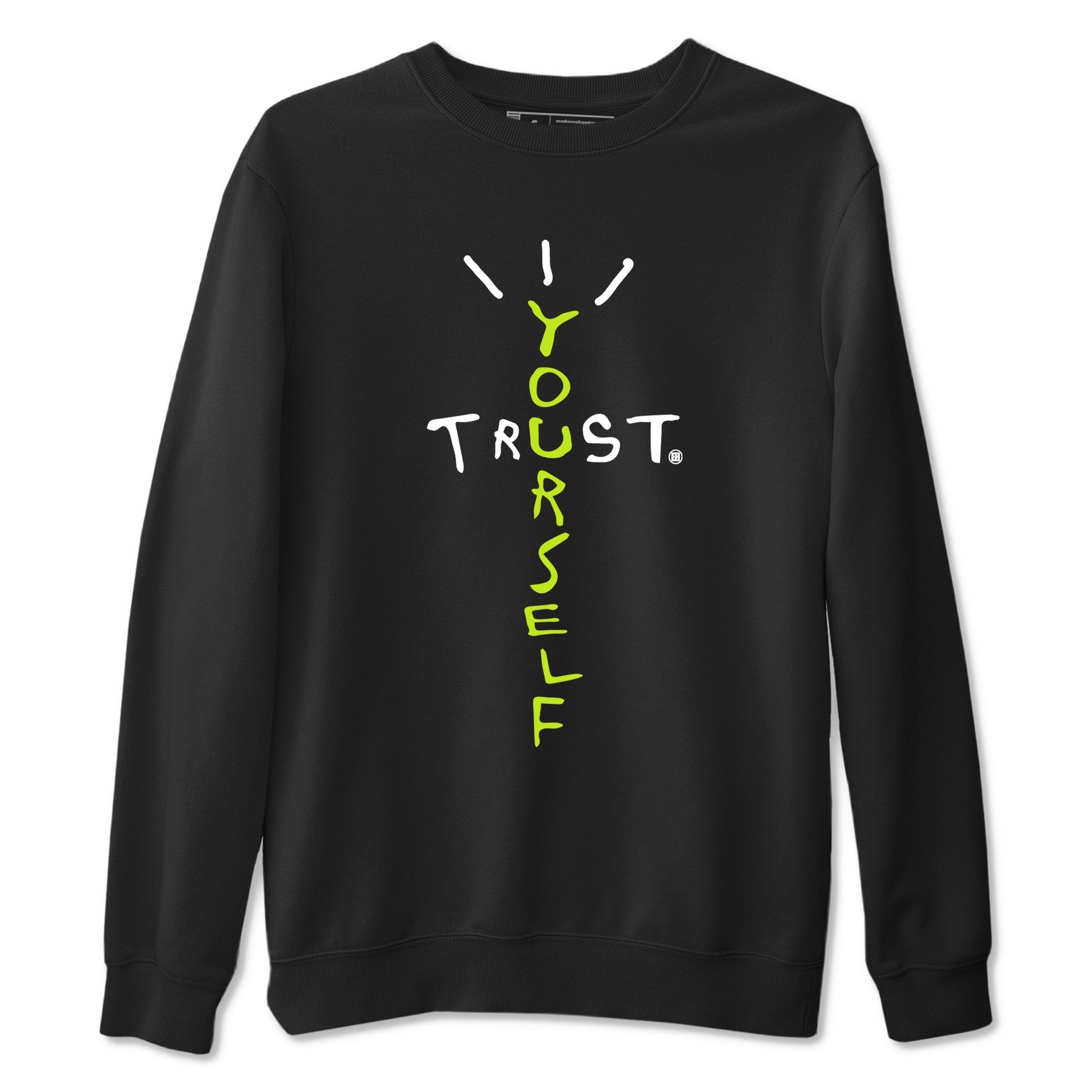 Trust Yourself Sneaker Tees - Air Foamposite One Black Volt