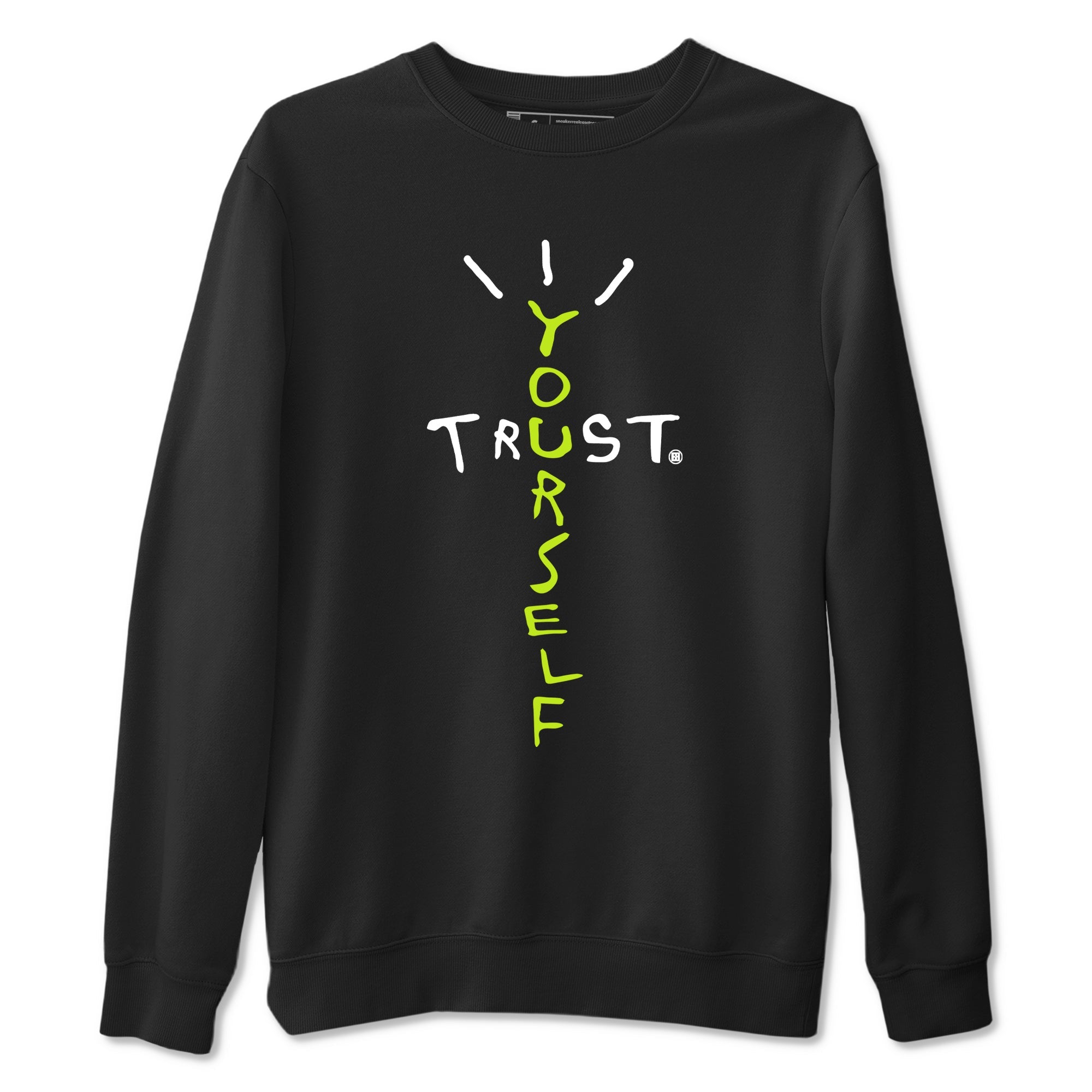 Trust Yourself Sneaker Tees - Air Foamposite One Black Volt