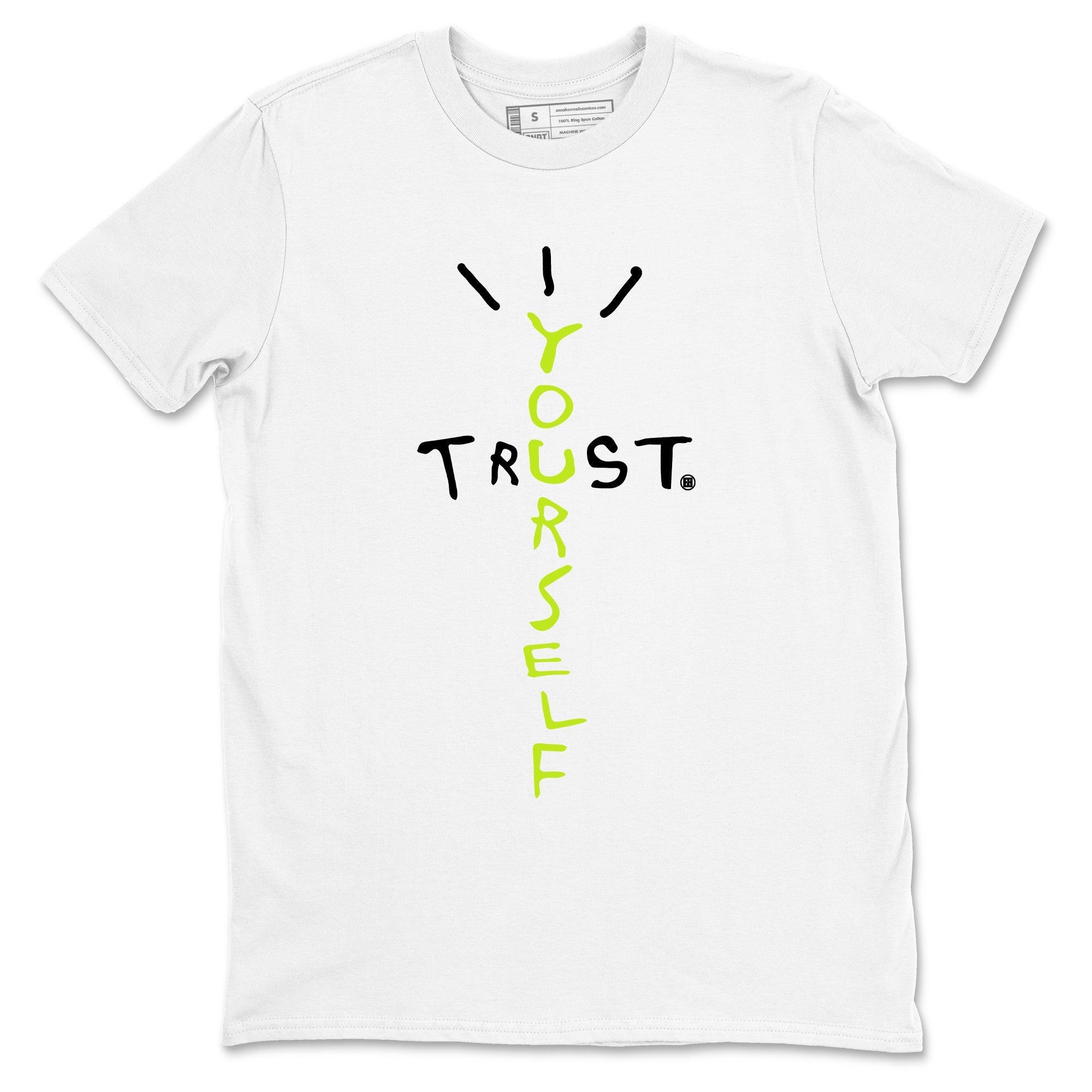 Trust Yourself Sneaker Tees - Air Foamposite One Black Volt