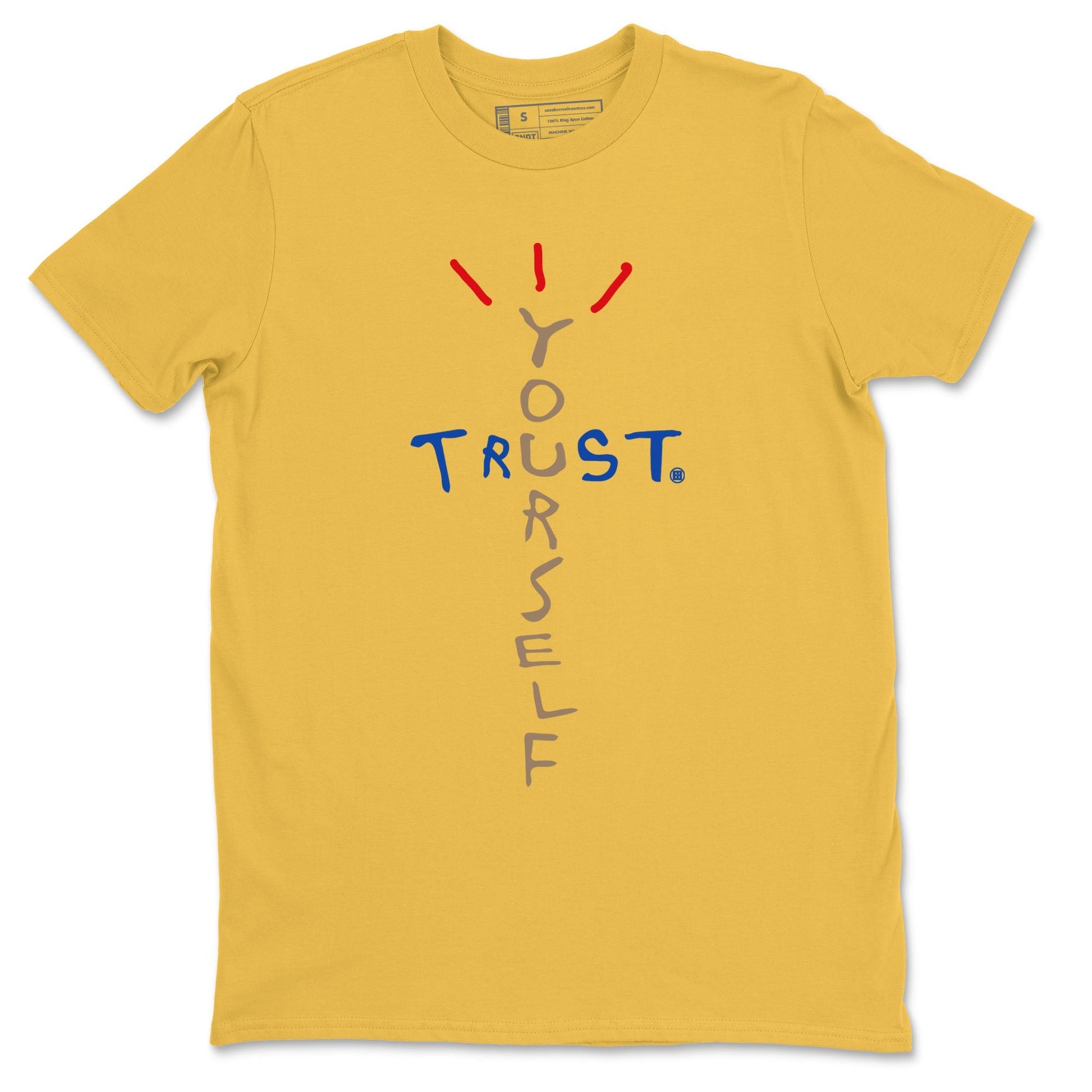 Trust Yourself Sneaker Tees - Air Jordan 1 Travis Scott Canary