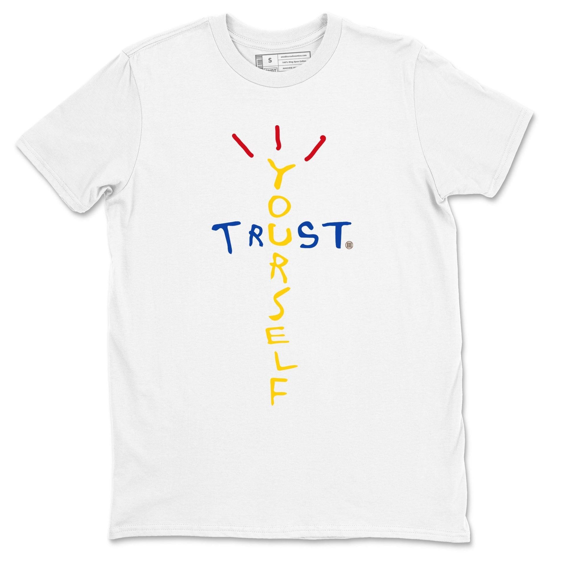 Trust Yourself Sneaker Tees - Air Jordan 1 Travis Scott Canary