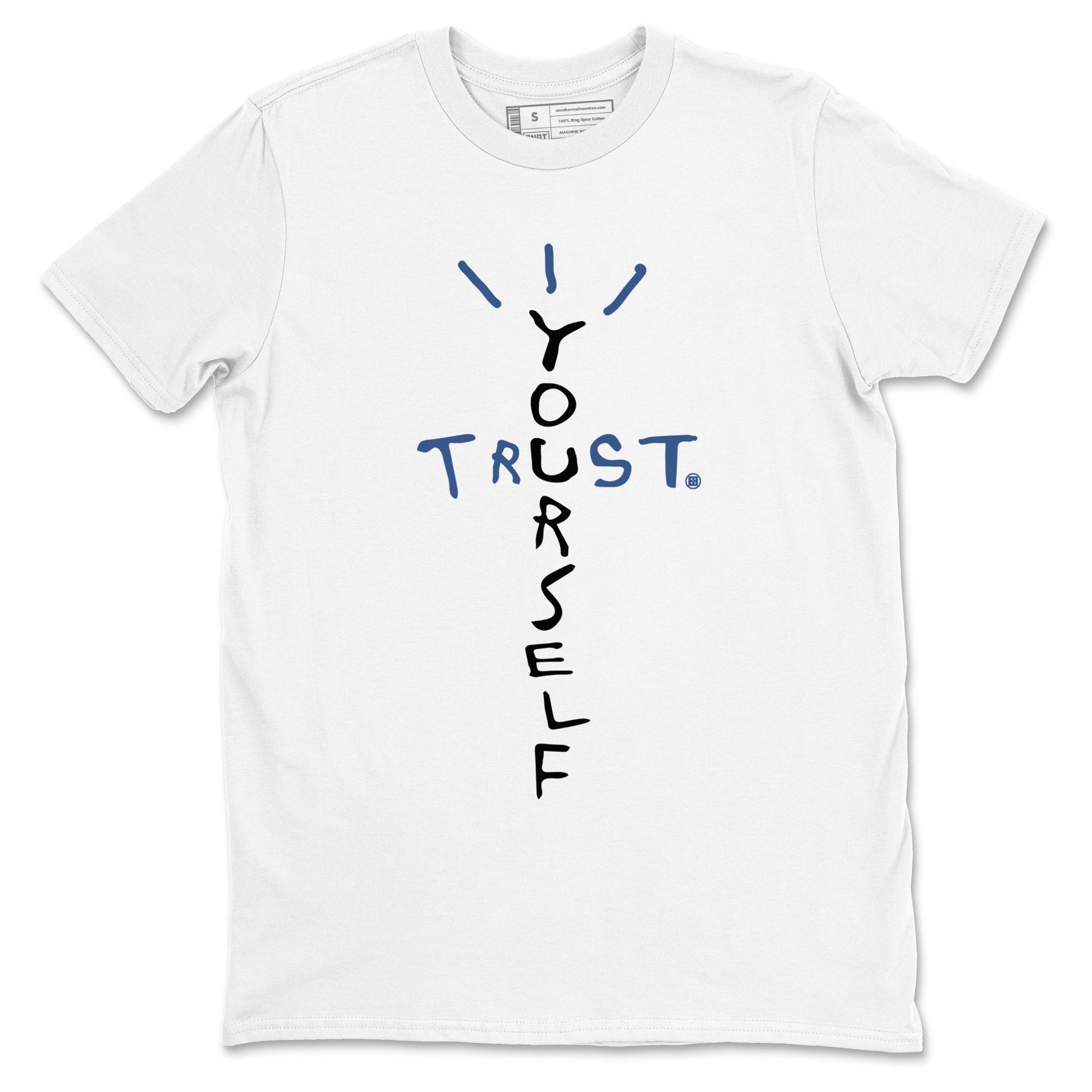 Trust Yourself Sneaker Tees - Air Jordan 3 A Ma Maniere x Diffused Blue
