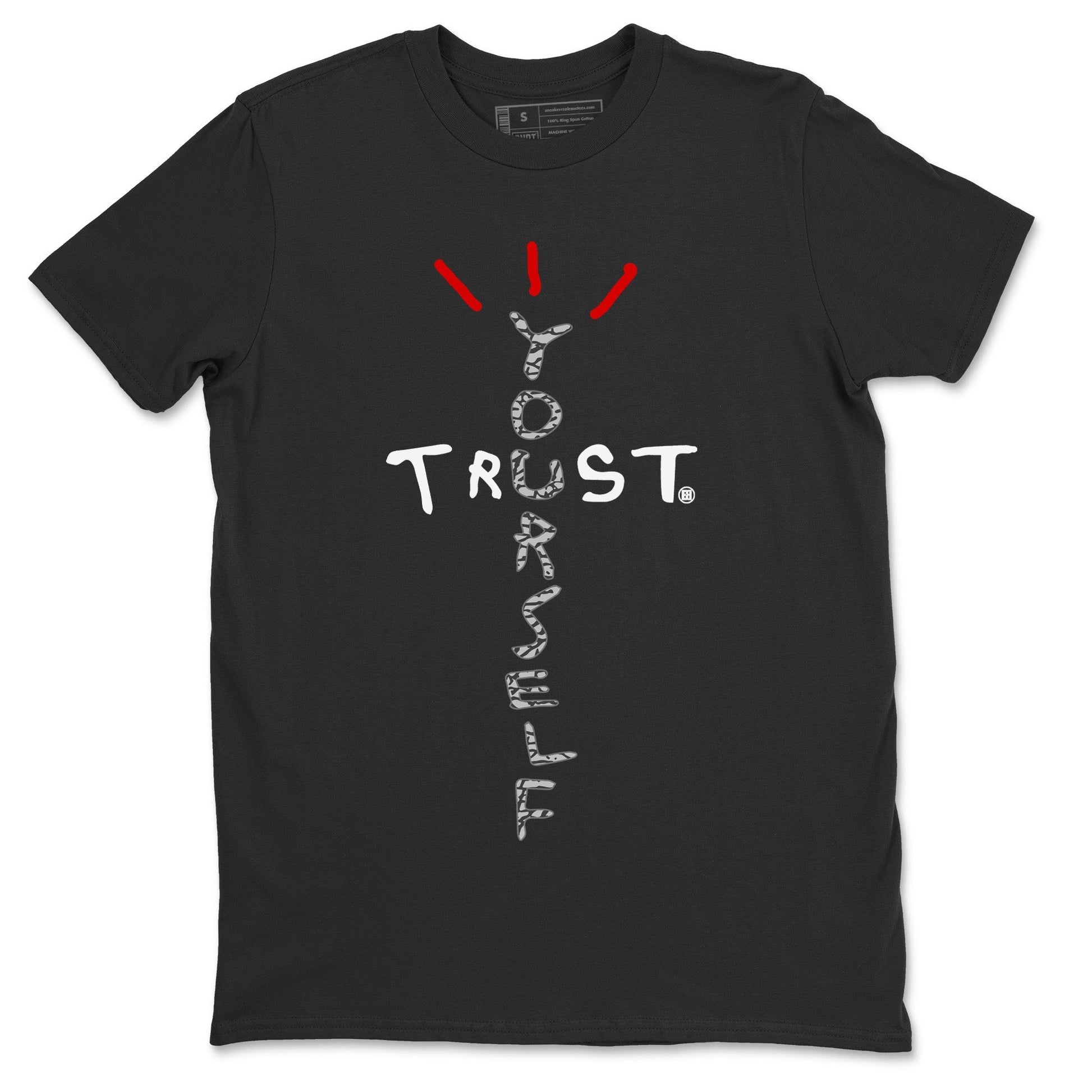 Trust Yourself Unisex Tops - Air Jordan 3 White Cement