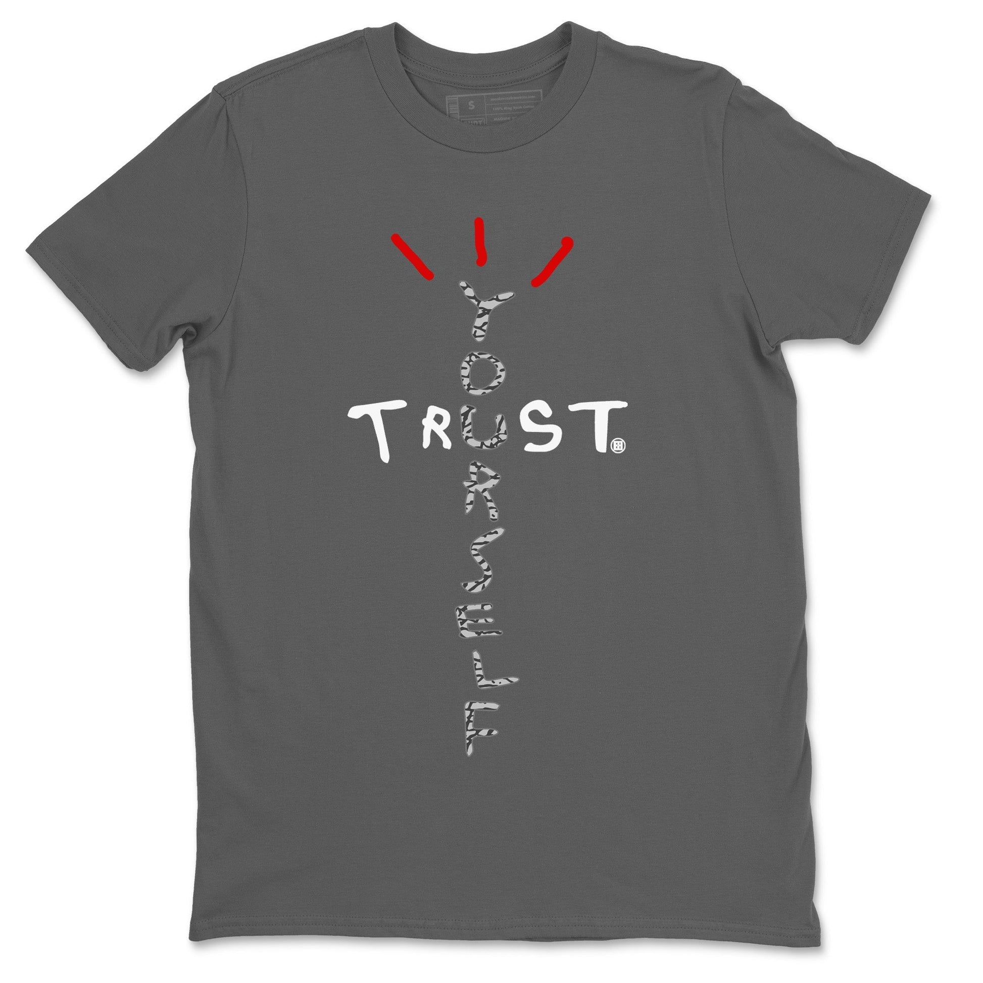 Trust Yourself Unisex Tops - Air Jordan 3 White Cement