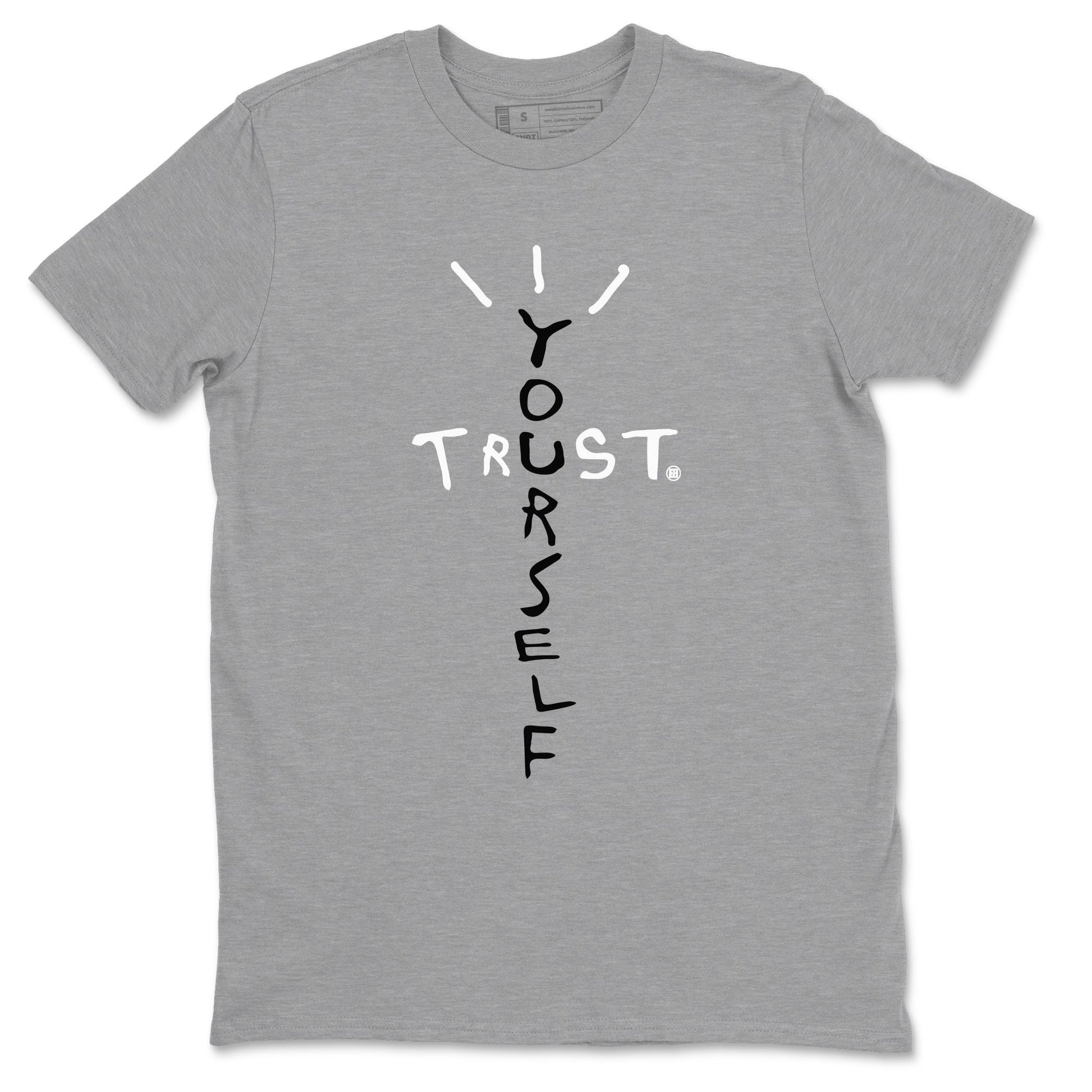 Trust Yourself Sneaker Tees - Air Jordan 4 White Thunder