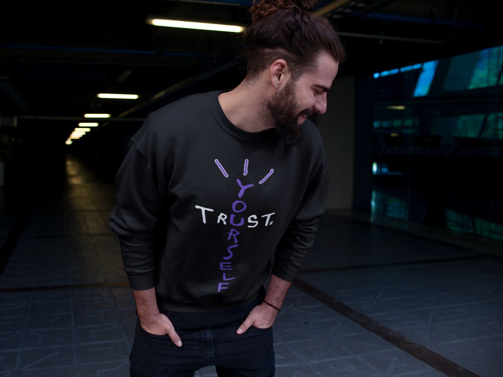 Trust Yourself Unisex Tops - Air Jordan 13 Court Purple