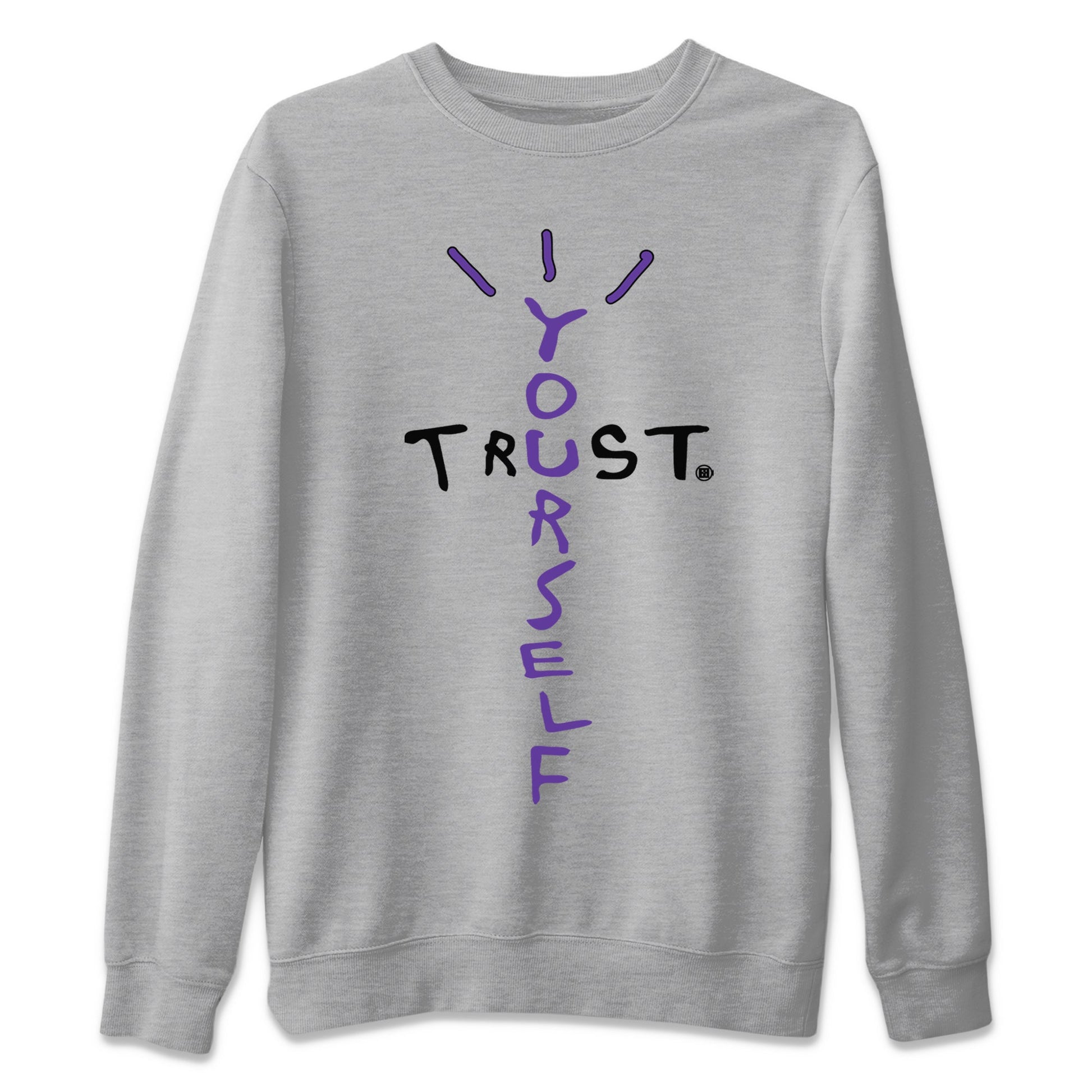 Trust Yourself Unisex Tops - Air Jordan 13 Court Purple