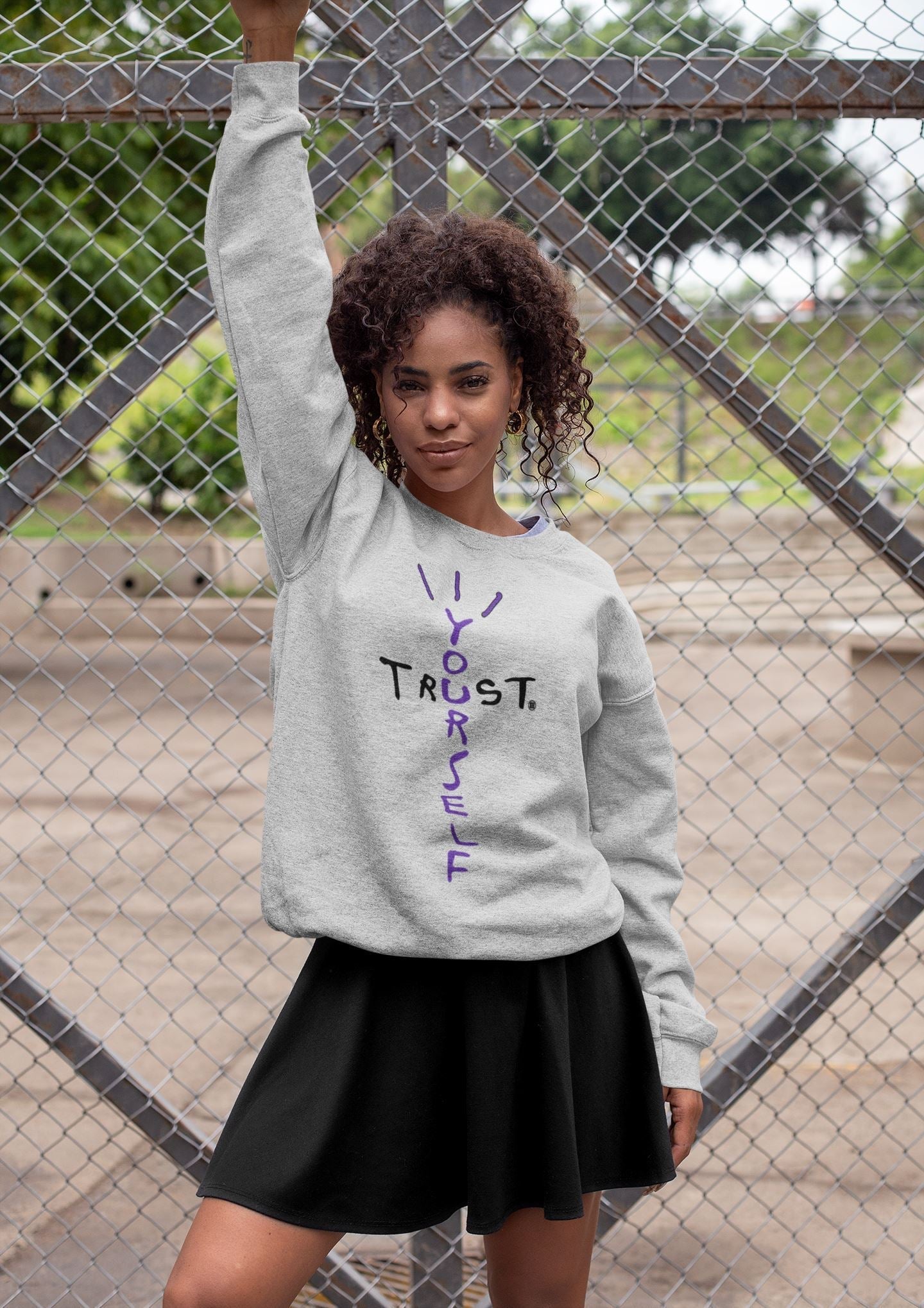 Trust Yourself Unisex Tops - Air Jordan 13 Court Purple