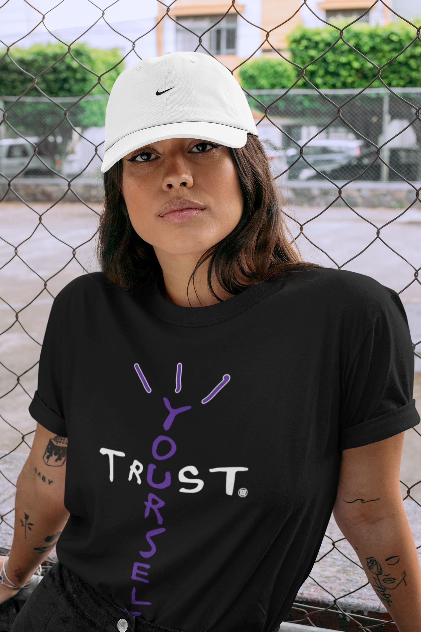 Trust Yourself Unisex Tops - Air Jordan 13 Court Purple