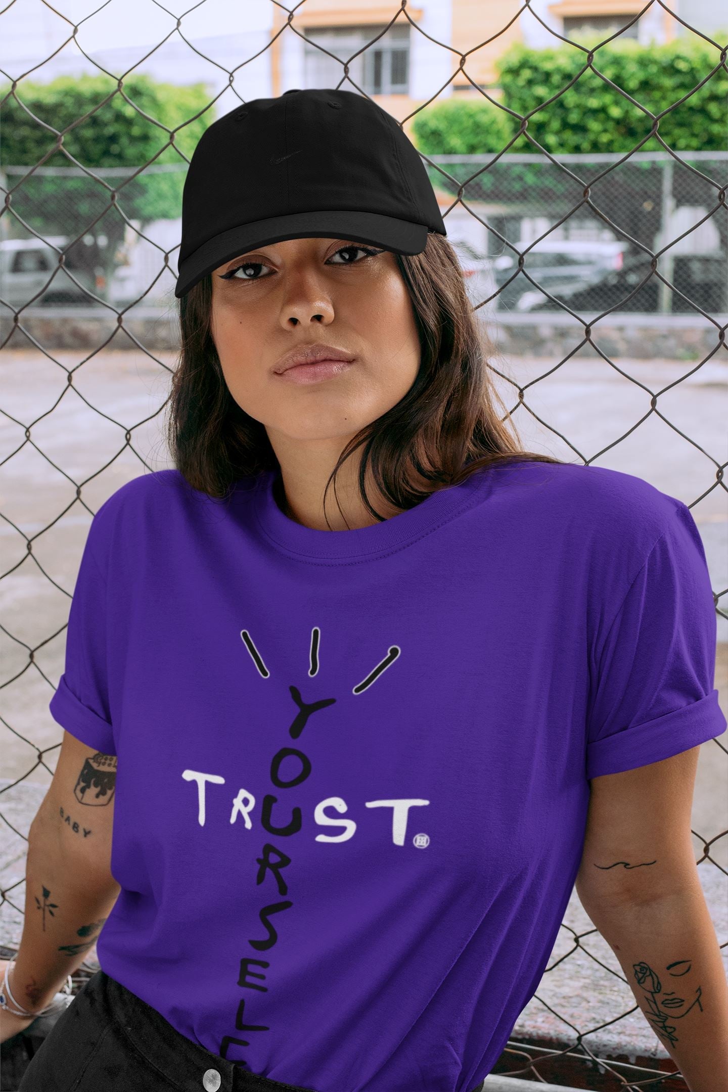 Trust Yourself Unisex Tops - Air Jordan 13 Court Purple
