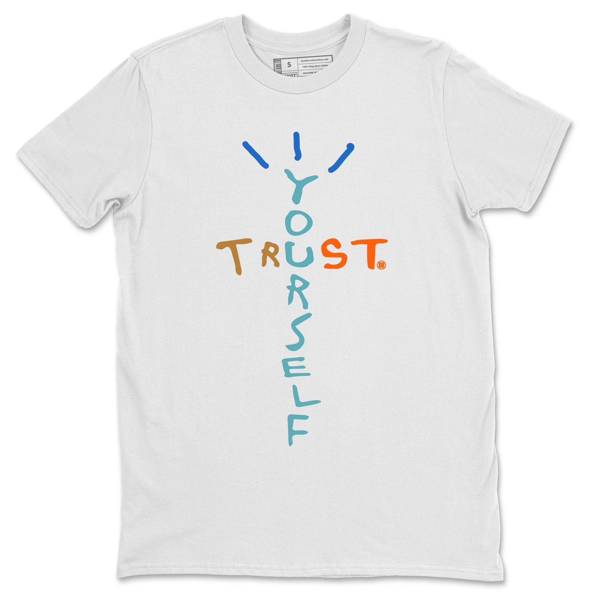 Trust Yourself Unisex Tops - Yeezy 700 Faded Azure