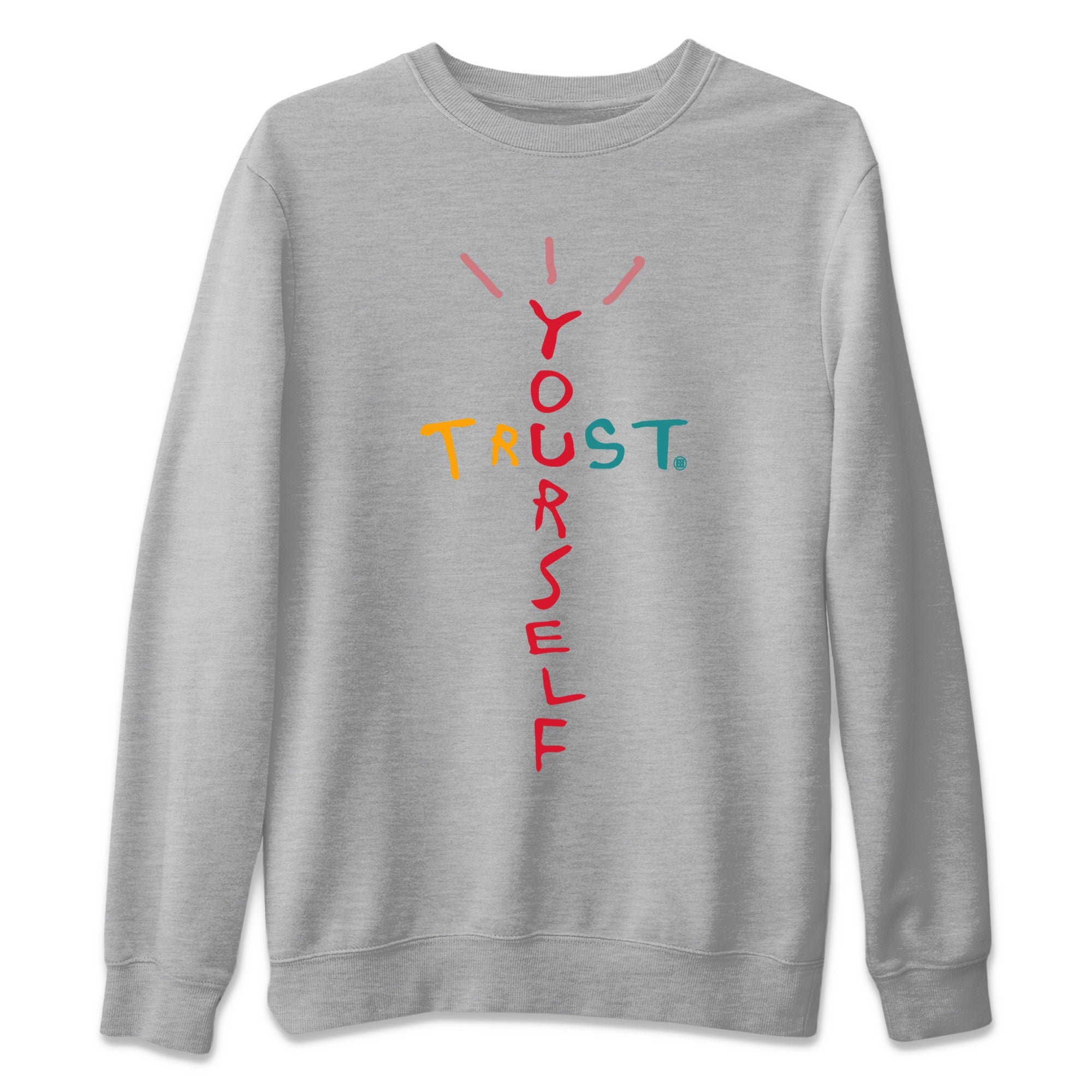 Trust Yourself Unisex Tops - Yeezy 700 Hi-Res Red
