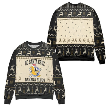 UC Santa Cruz Banana Slugs Ugly Christmas Sweater ? Usalast