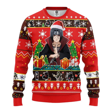 Uchiha Itachi Naruto 2 Ugly Christmas Sweater Amazing Gift Idea Thanksgiving Gift ? Usalast