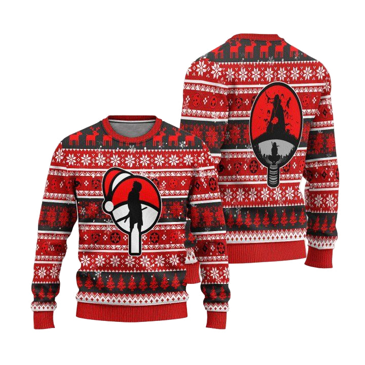 Uchiha Itachi Naruto Anime Unisex Wool Sweater Christmas Gift ? Usalast