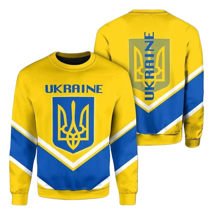 Ukraine Coat Of Arms Sweater Lucian Style J5W ? Usalast