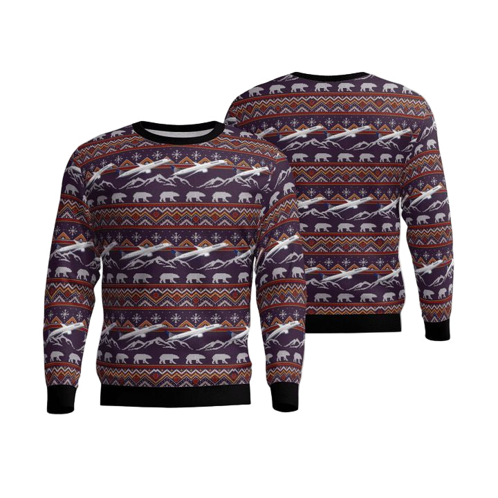 United Airlines Boeing 787-9 Dreamliner Sweater 3D ? Usalast