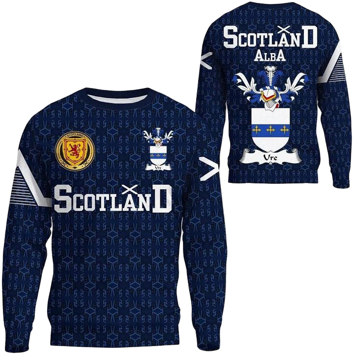 Ure Family Crest Sweater Scottish Home ? 1991 Style A7 ? Usalast