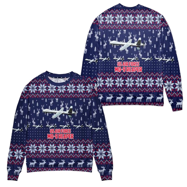 US Air Force MQ-9A Reaper Sweater 3D ? Usalast
