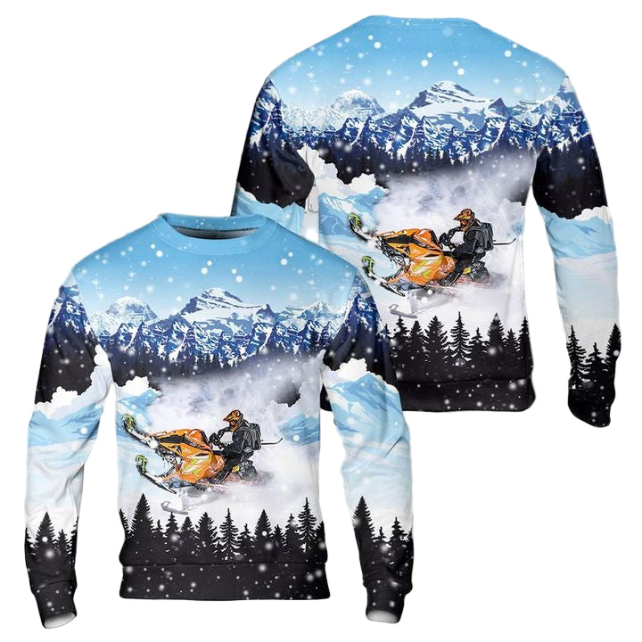 US Arctic Cat Snowmobiles Riot X Christmas Sweater 3D ? Usalast
