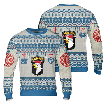 US Army 101st Airborne Division Christmas Sweater 3D ? Usalast