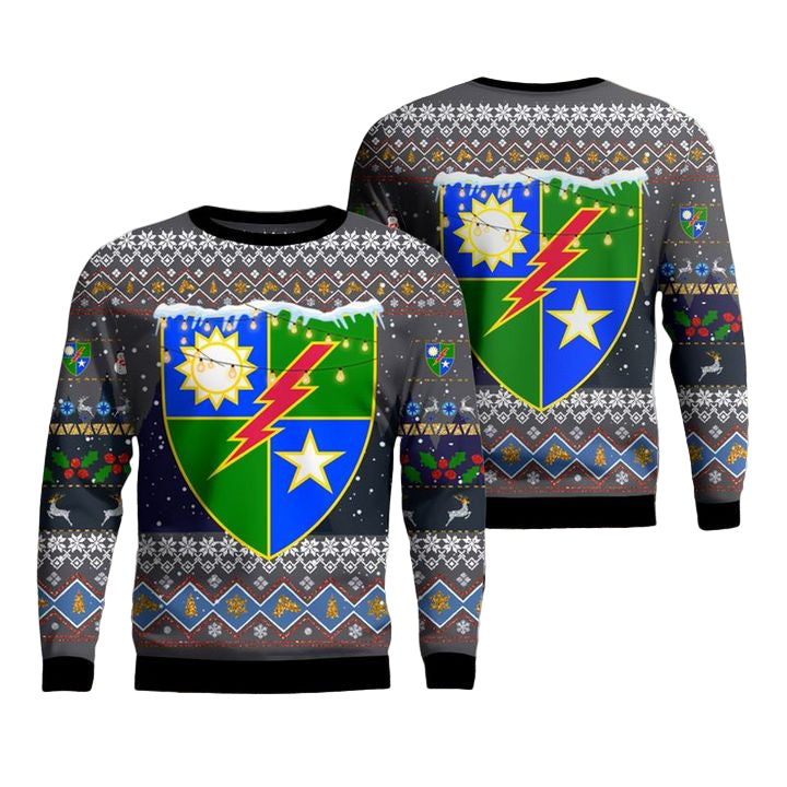 US Army 75th Ranger Regiment Christmas Sweater 3D ? Usalast