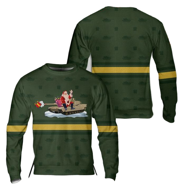 US Army M1 Abrams Christmas Sweater 3D ? Usalast