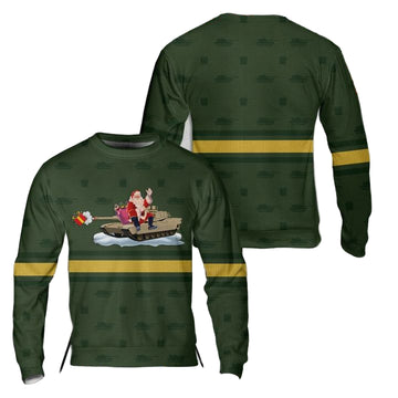 US Army M1 Abrams Christmas Sweater 3D ? Usalast