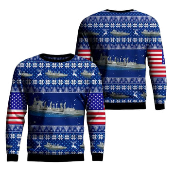 US Navy fleet oiler USS Platte AO-186 3D Sweater ? Usalast