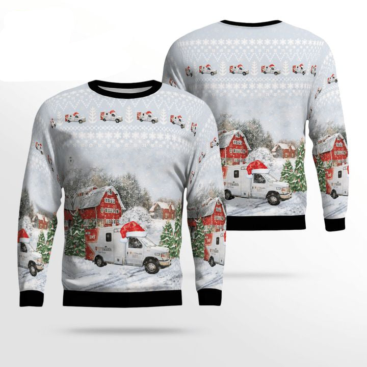 UT Health East Texas EMS Christmas Sweater 3D ? Usalast