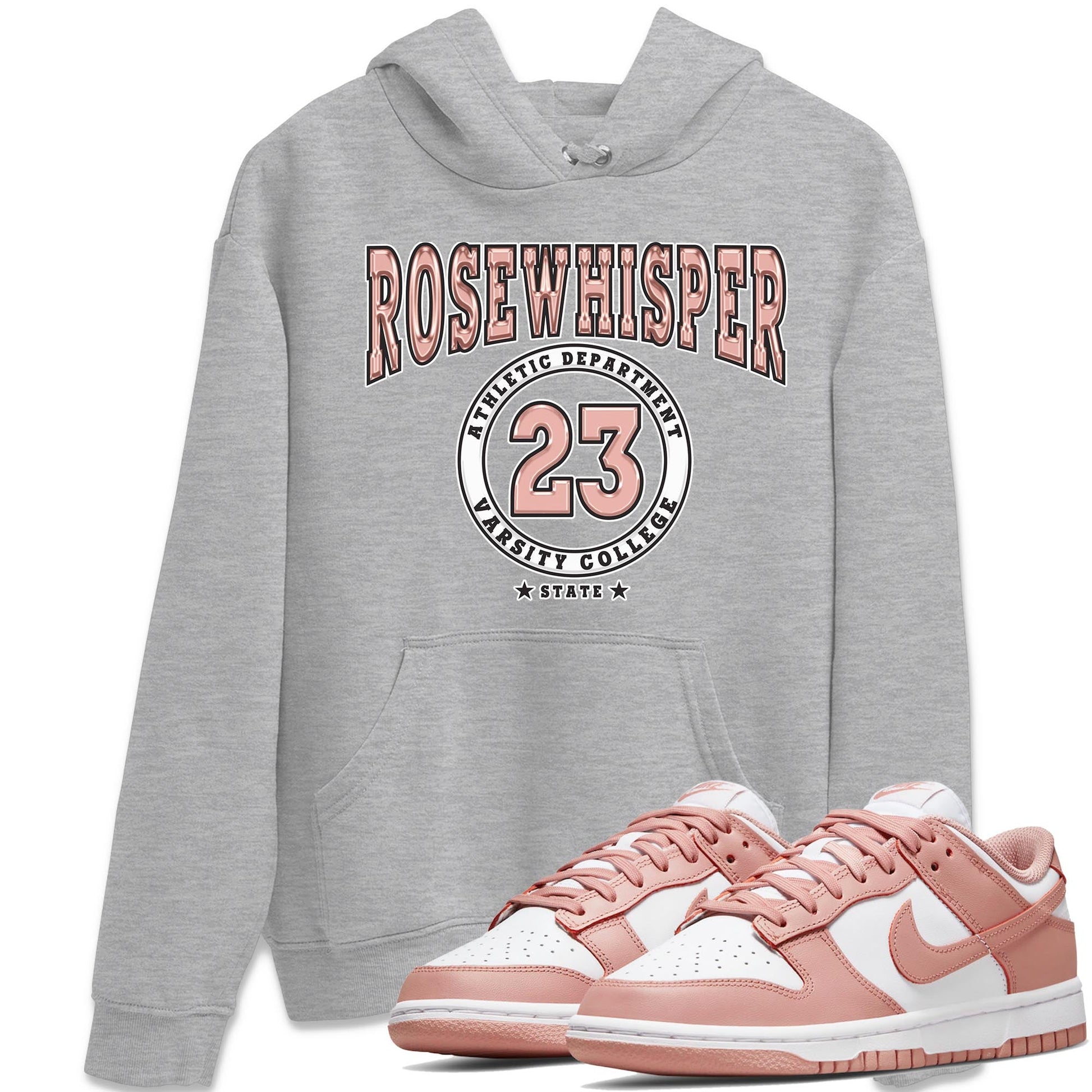 Varsity Sneaker Tee - Dunk Rose Whisper