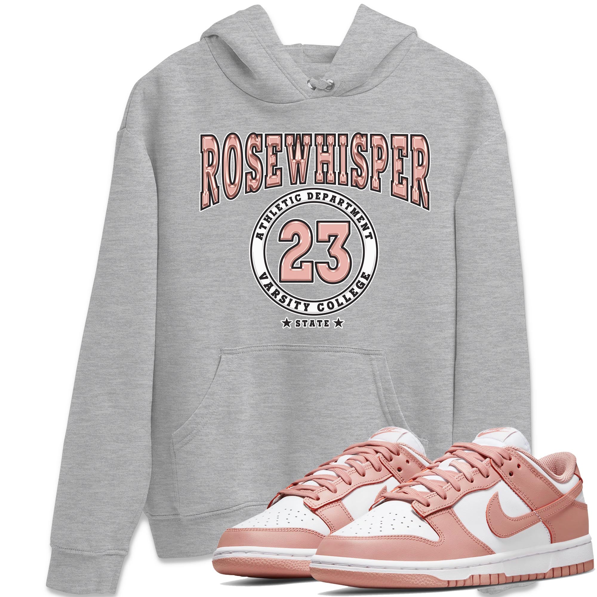 Varsity Sneaker Tee - Dunk Rose Whisper