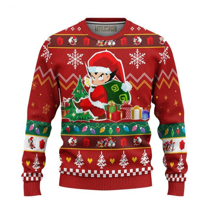 Vegeta Ugly Christmas Sweater And 3D Hoodie Dragon Ball Xmas Gift ? Usalast