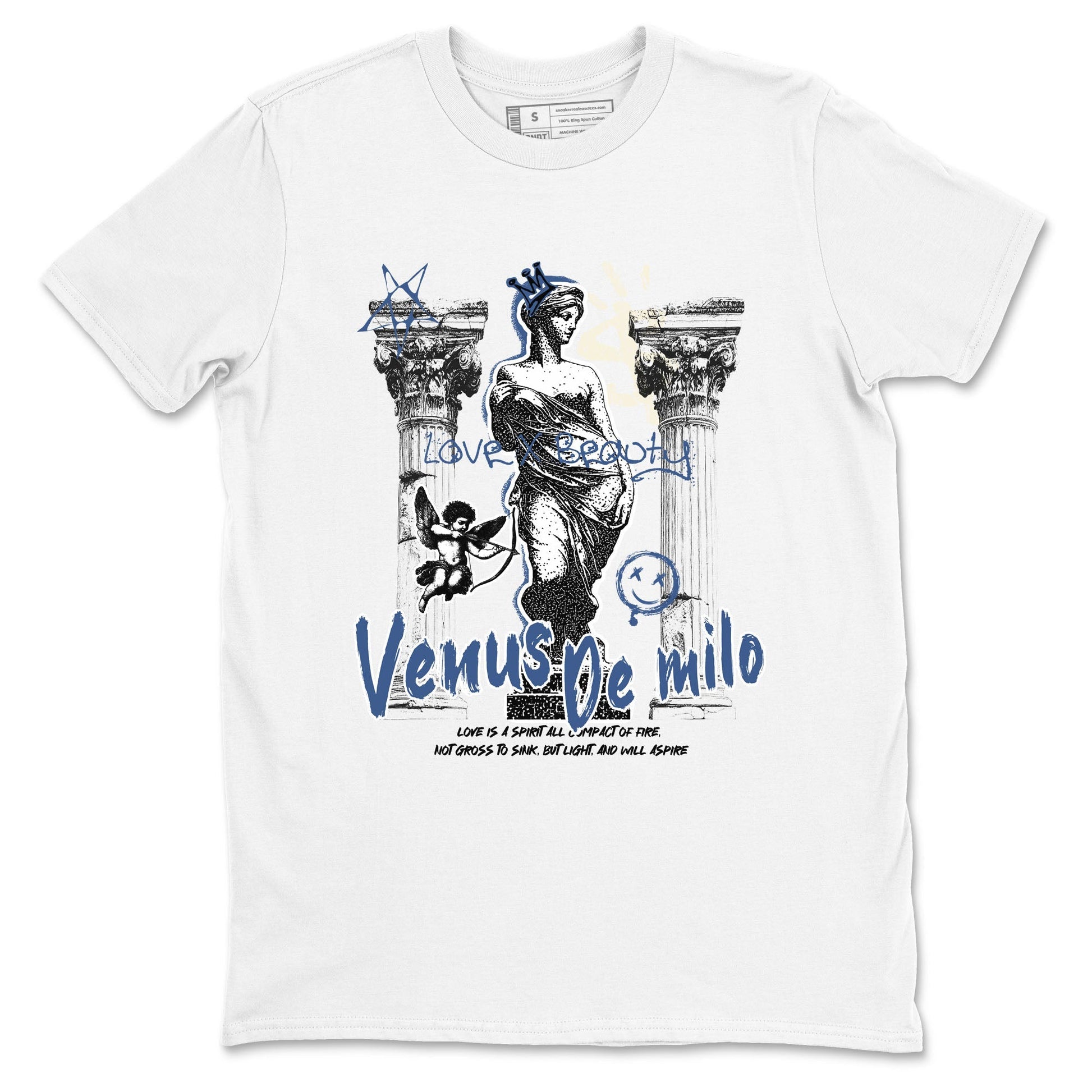 Venus De Milo Sneaker Tees - Air Jordan 3 A Ma Maniere x Diffused Blue