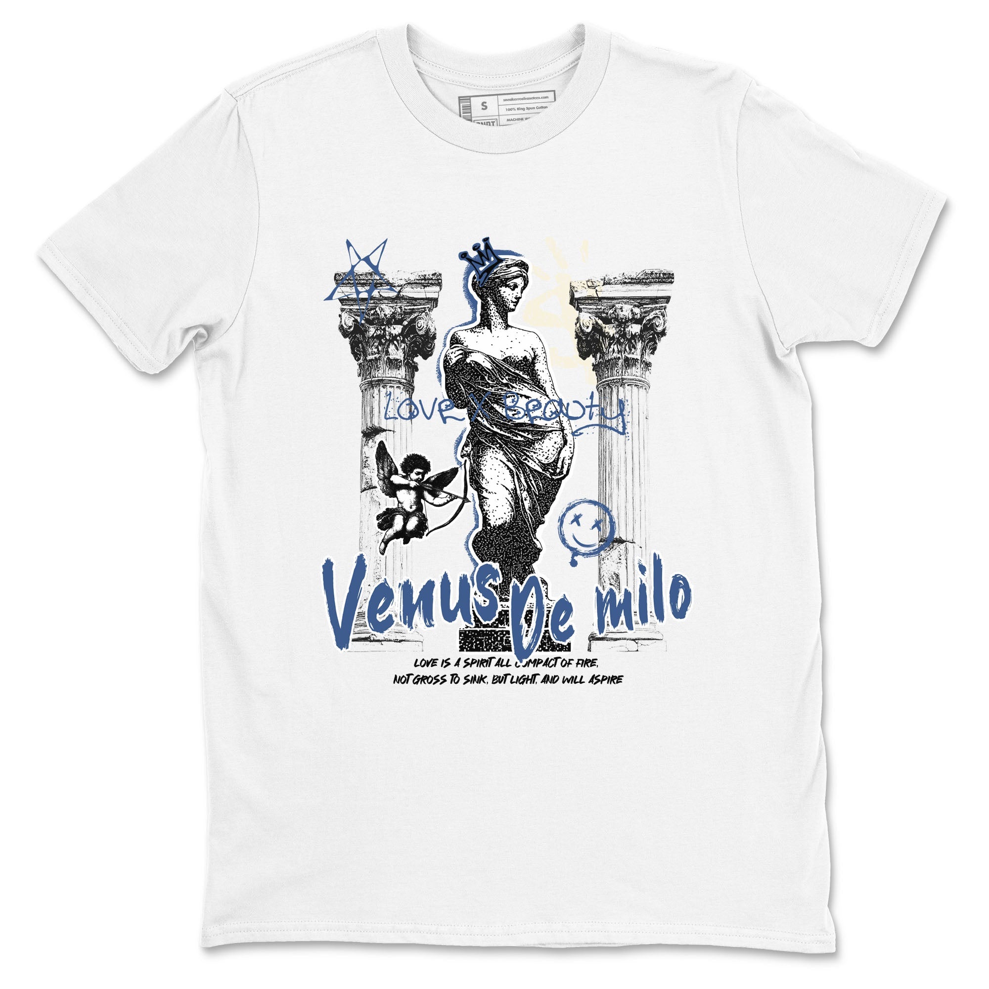Venus De Milo Sneaker Tees - Air Jordan 3 A Ma Maniere x Diffused Blue