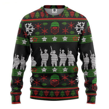 Veteran Soldier Christmas Sweater ? Usalast