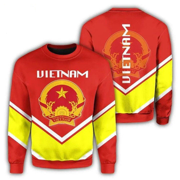 Vietnam Coat Of Arms Sweater Lucian Style J5W ? Usalast