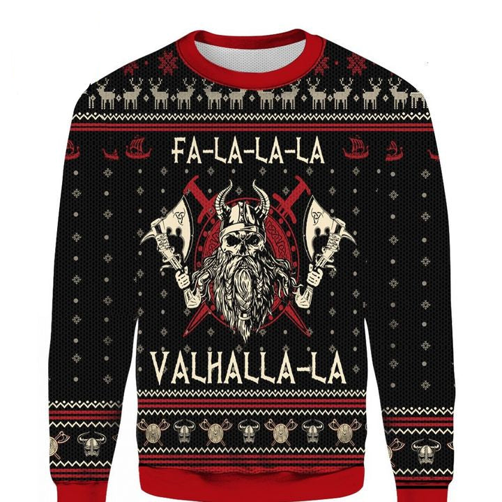 Vikingg Fa La La Christmas 3D Sweater ? Usalast
