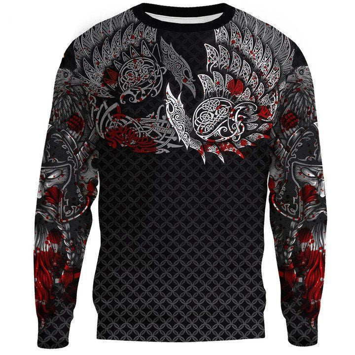 Vikings Sweater Ravens Of Midgard Limited Edition A7 ? Usalast
