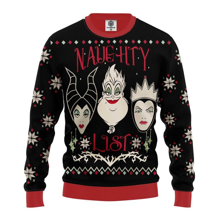 Villains Naughty Ugly Christmas Sweater Amazing Gift Idea Thanksgiving Gift ? Usalast