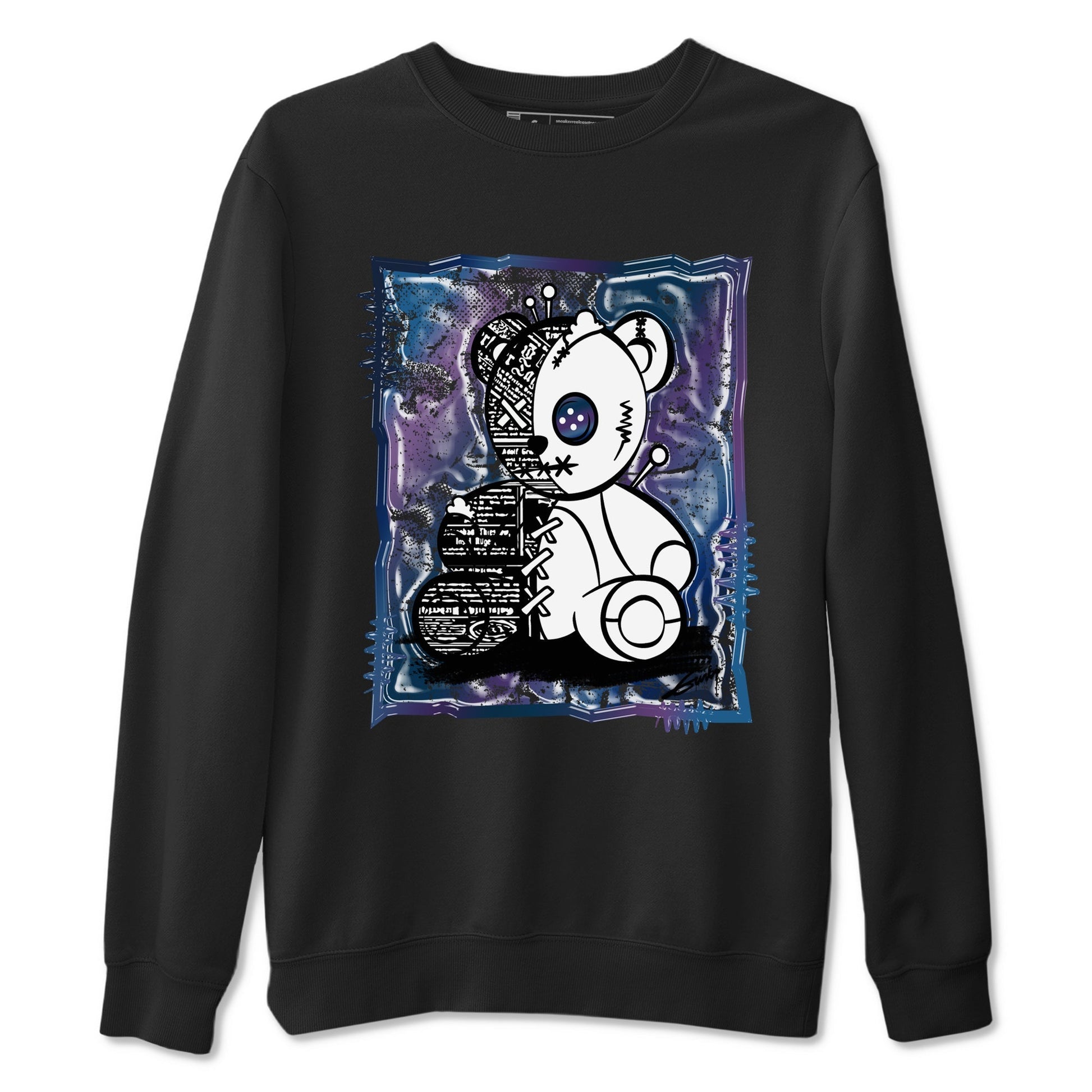 Vintage Bear Sneaker Tees - Air Foamposite One Galaxy