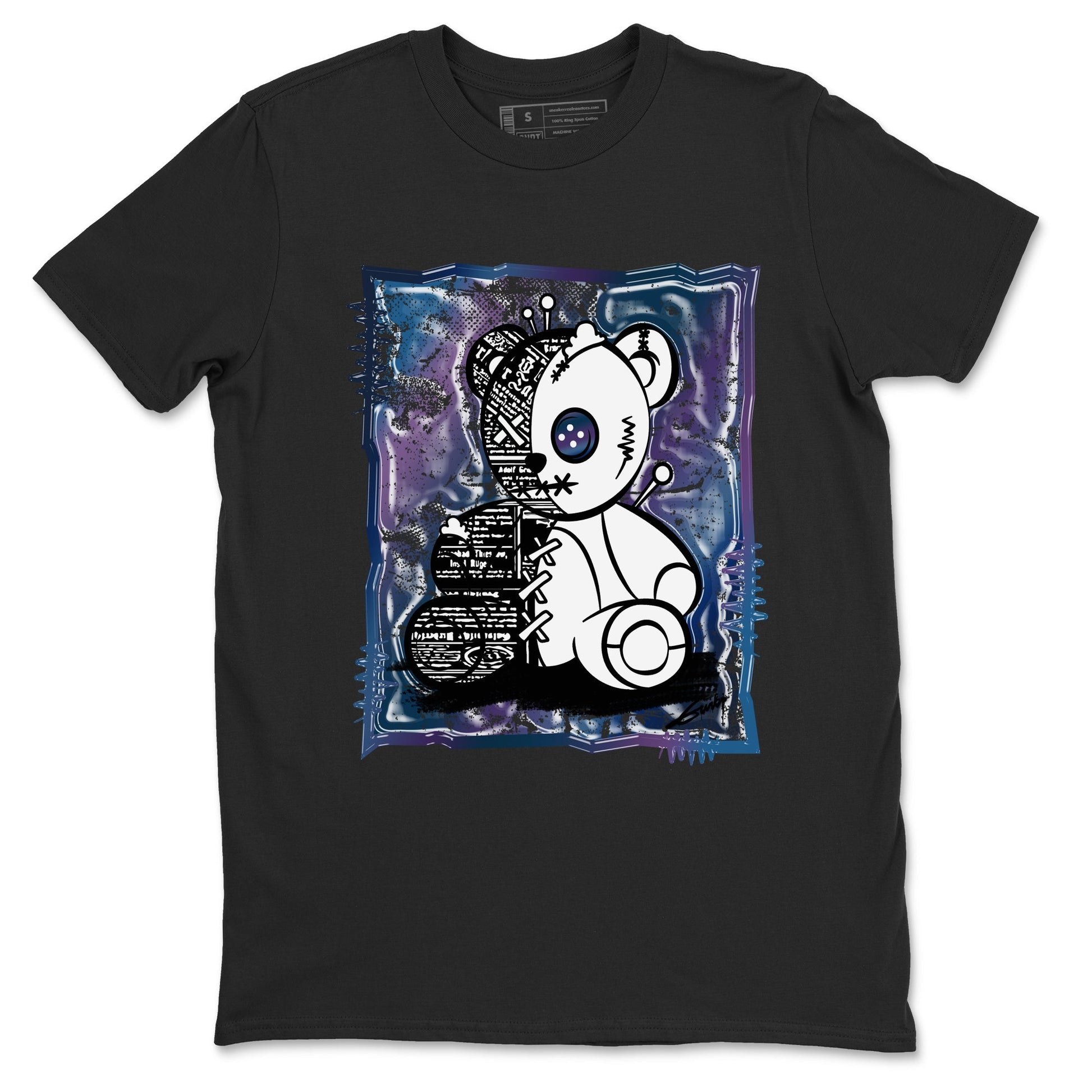 Vintage Bear Sneaker Tees - Air Foamposite One Galaxy