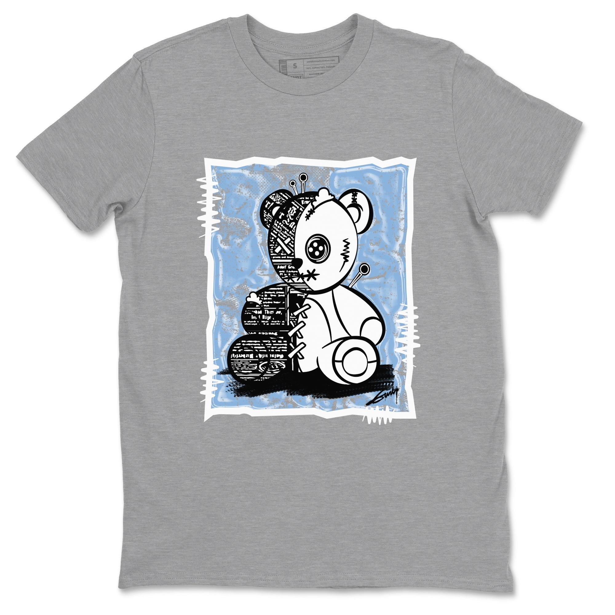 Vintage Bear Sneaker Tees - Air Jordan 11 Retro Legend Blue