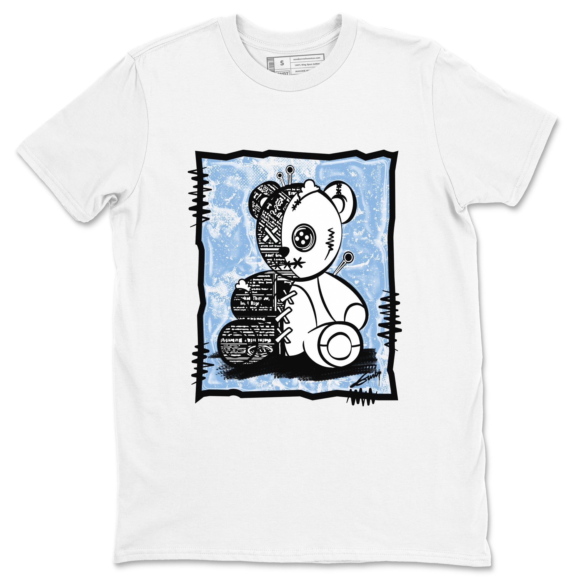 Vintage Bear Sneaker Tees - Air Jordan 11 Retro Legend Blue