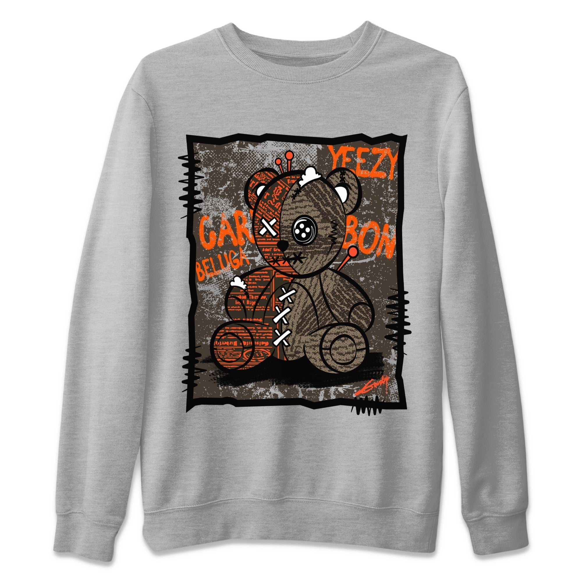 Vintage Bear Unisex Tops - Yeezy 350 Carbon Beluga