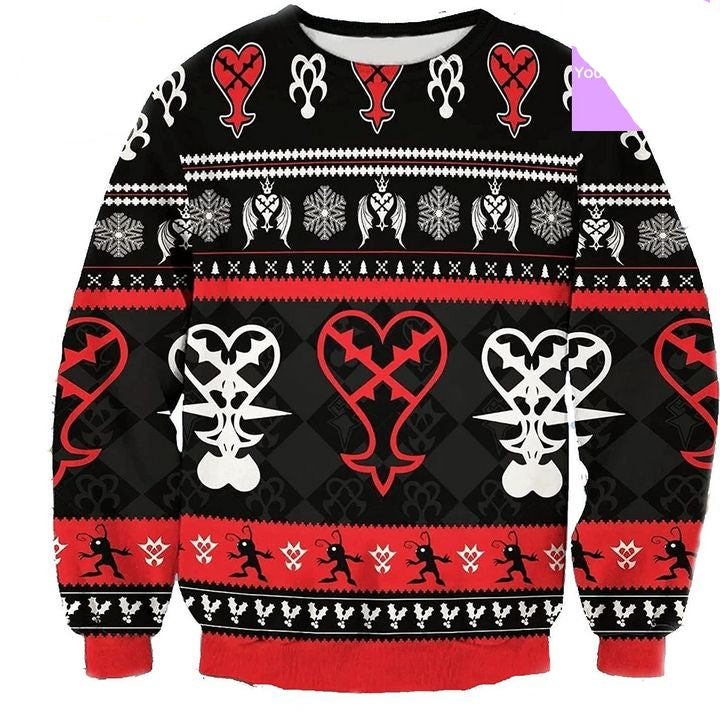 Vintage Retro Secret 3d Ugly Christmas Sweater ? Usalast