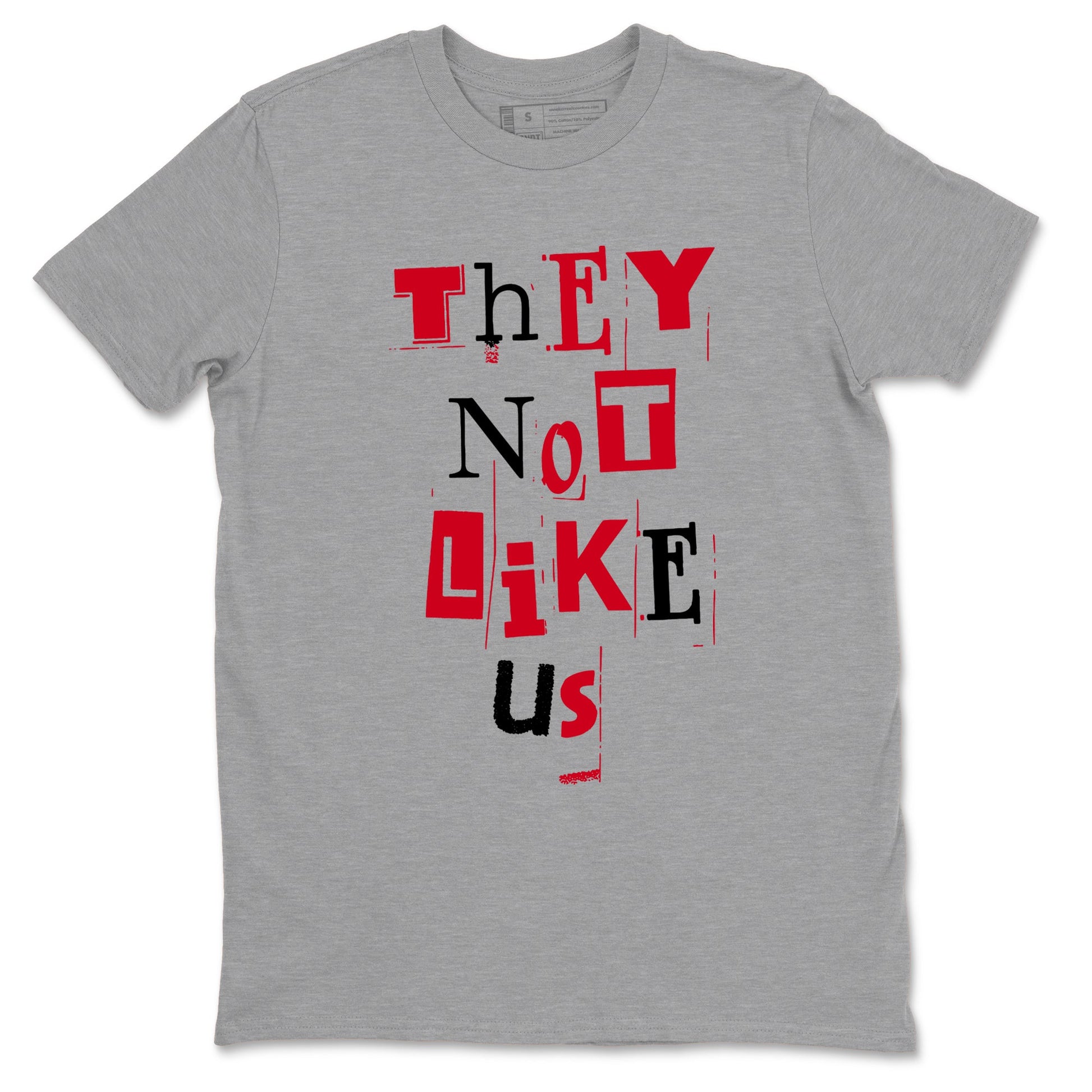 Vintage They Not Like Us Sneaker Tees - Air Jordan 12 Flu Game