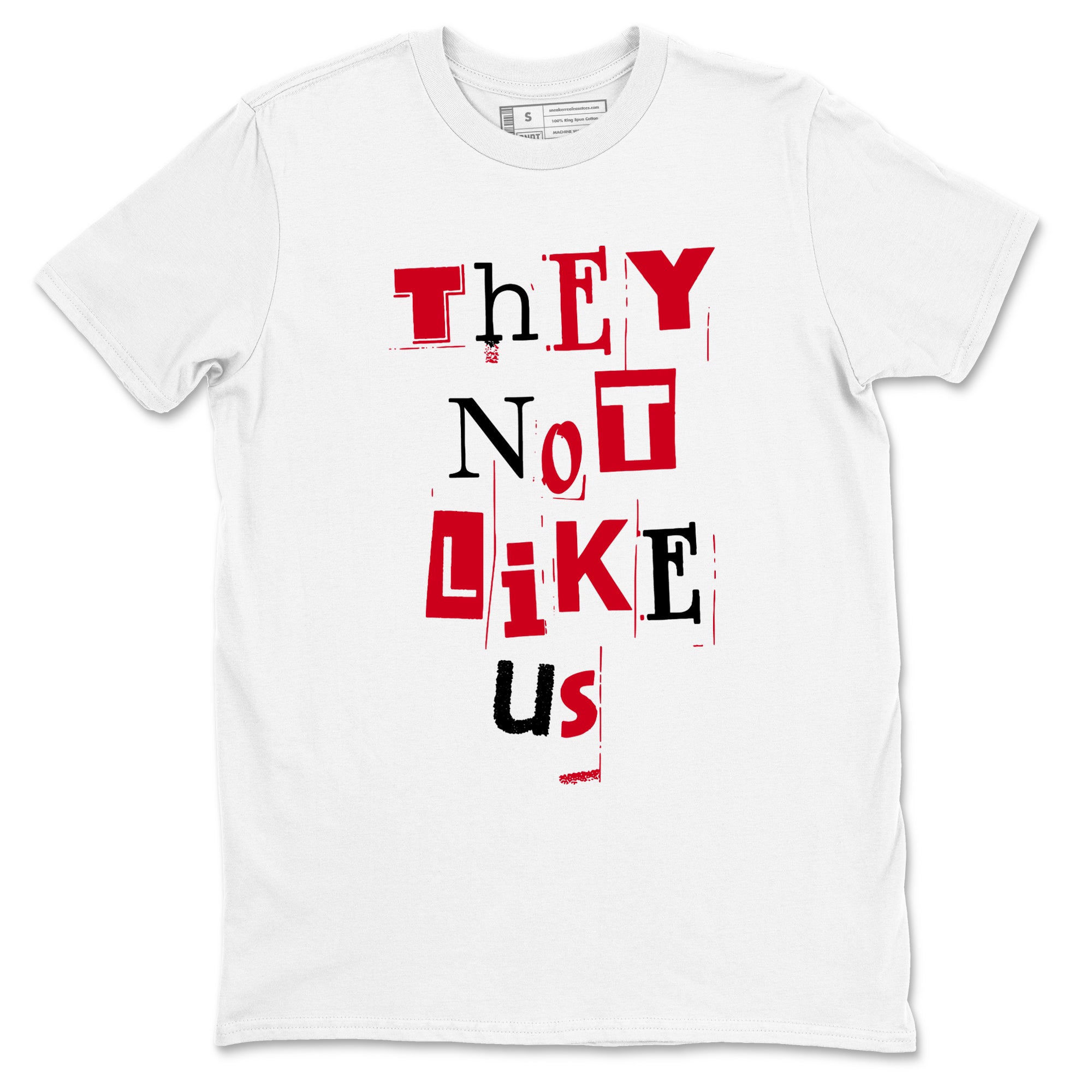 Vintage They Not Like Us Sneaker Tees - Air Jordan 12 Flu Game