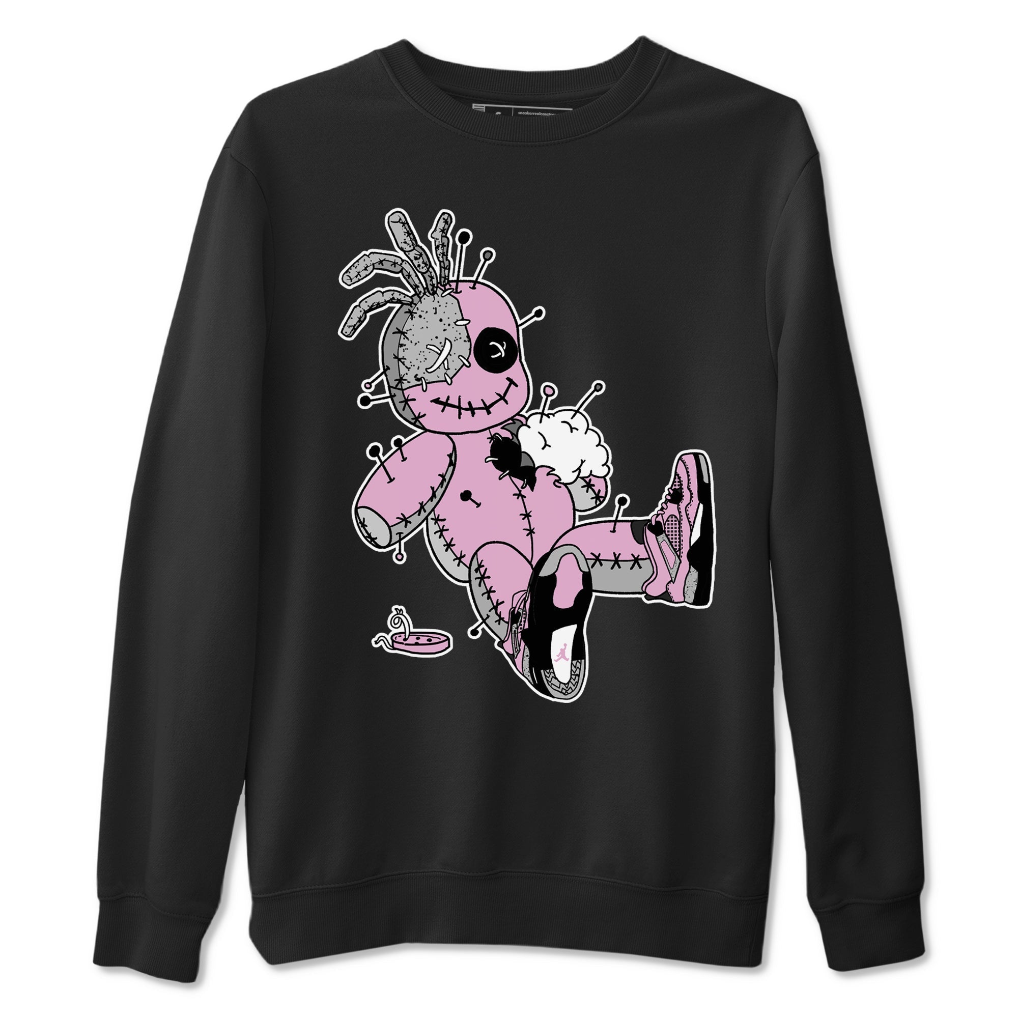 Voodoo Doll Sneaker Tees - Air Jordan 4 Orchid
