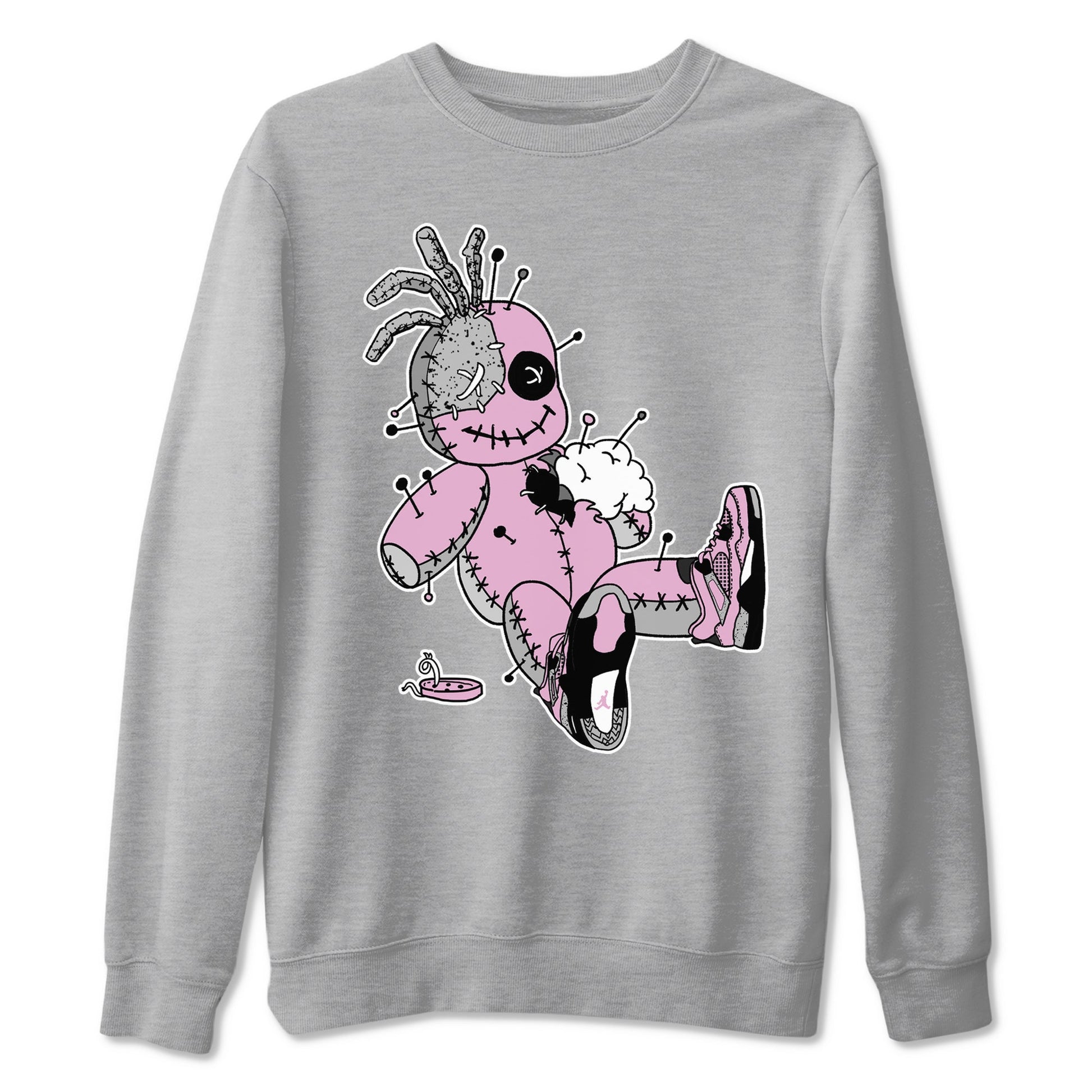 Voodoo Doll Sneaker Tees - Air Jordan 4 Orchid